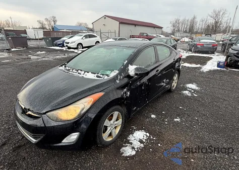 2013 Hyundai Elantra Gls из США, поврежденный, VIN KMHDH4AE0DU866545